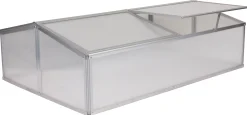 Moreland Minidrivhus sølv 120x80x37cm