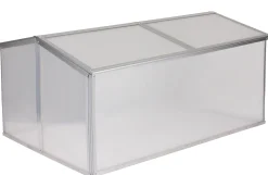 Moreland Minidrivhus sølv 120x80x57cm