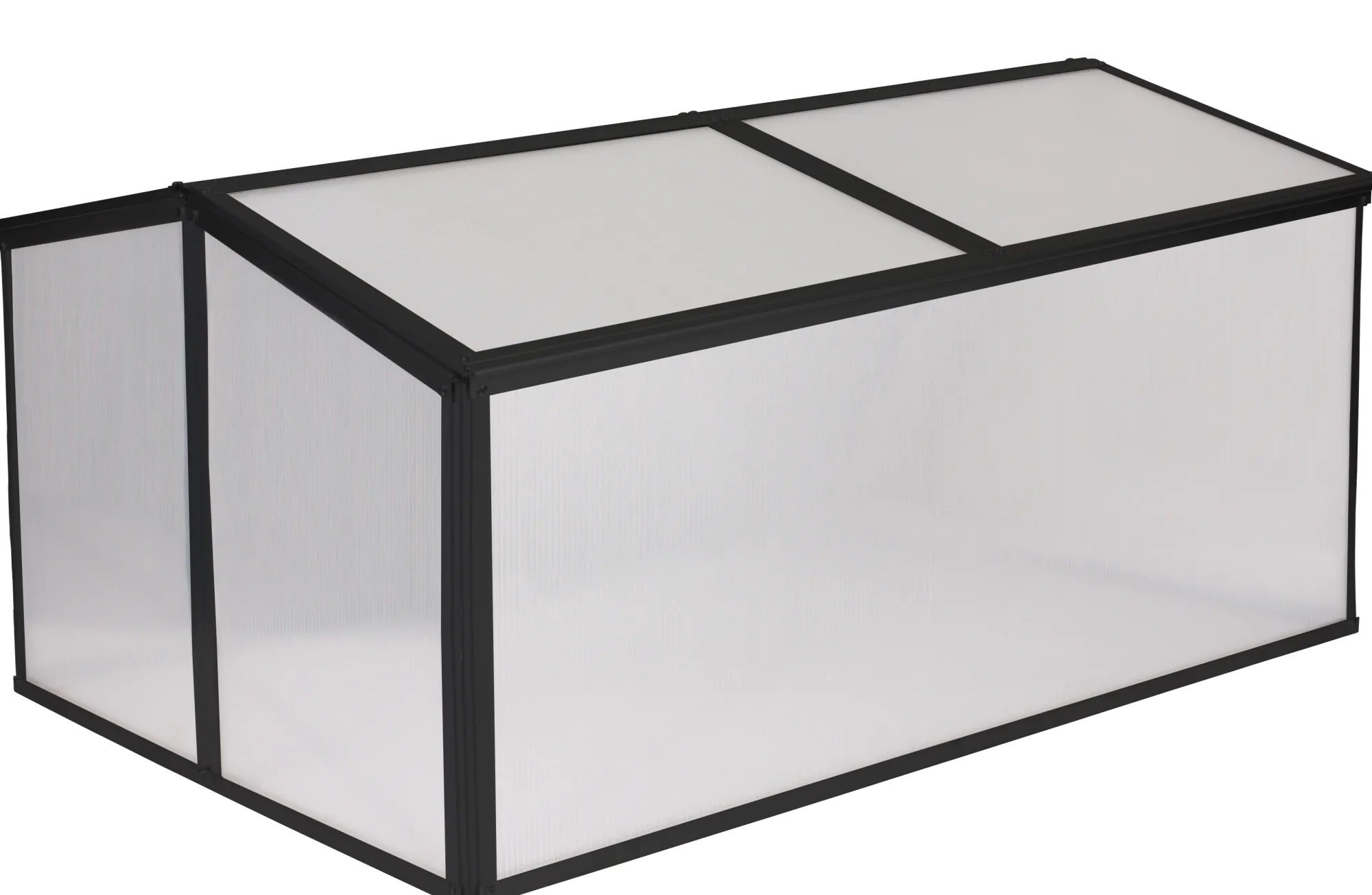 Moreland Minidrivhus sort 120x80x57cm