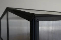 Moreland Minidrivhus sort 120x80x57cm