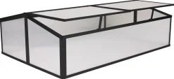 Moreland Minidrivhus sort 120x80x37cm