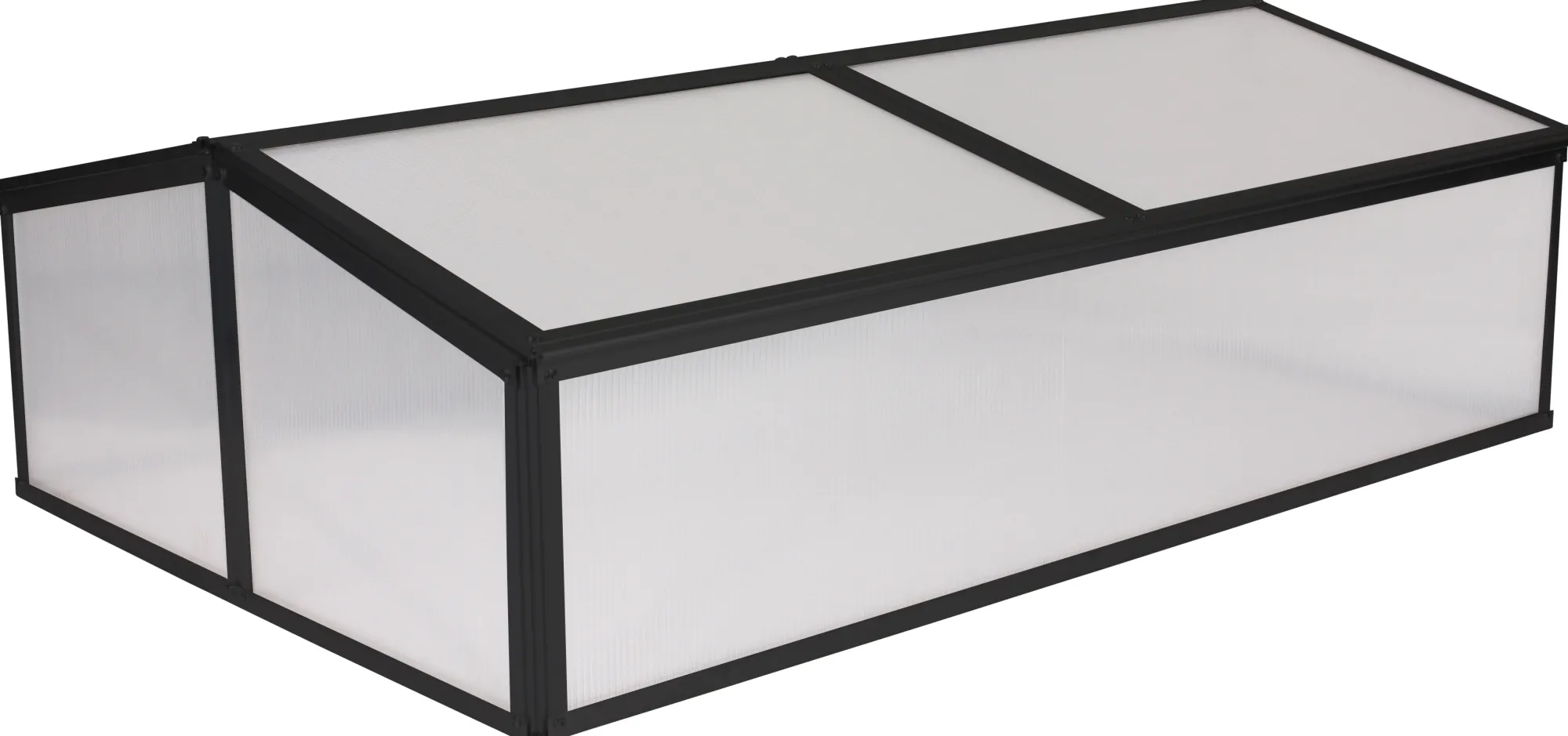 Moreland Minidrivhus sort 120x80x37cm
