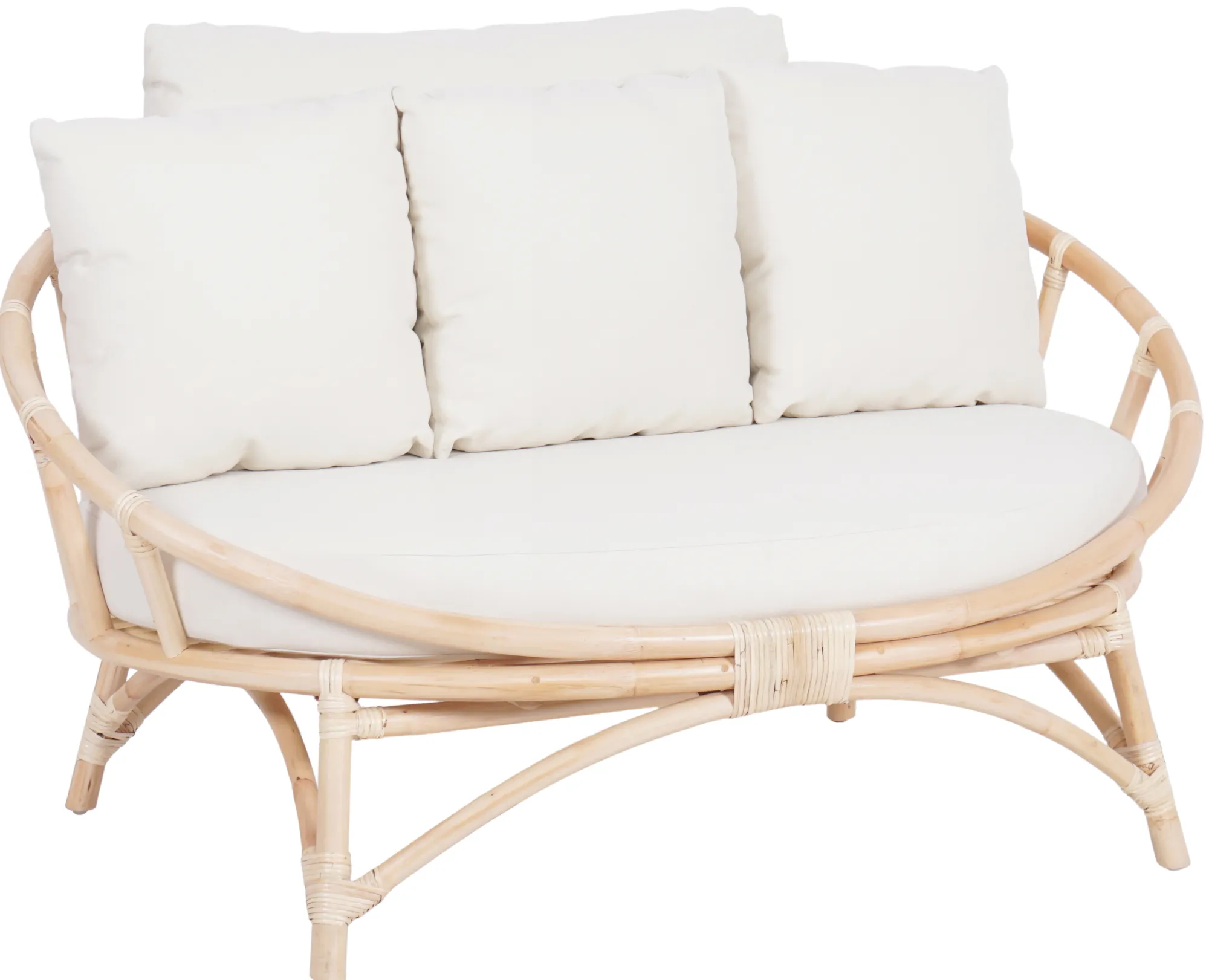 Moreland Muscat 2 pers. loungesofa hvid
