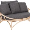 Moreland Muscat 2 pers. loungesofa mørkegrå