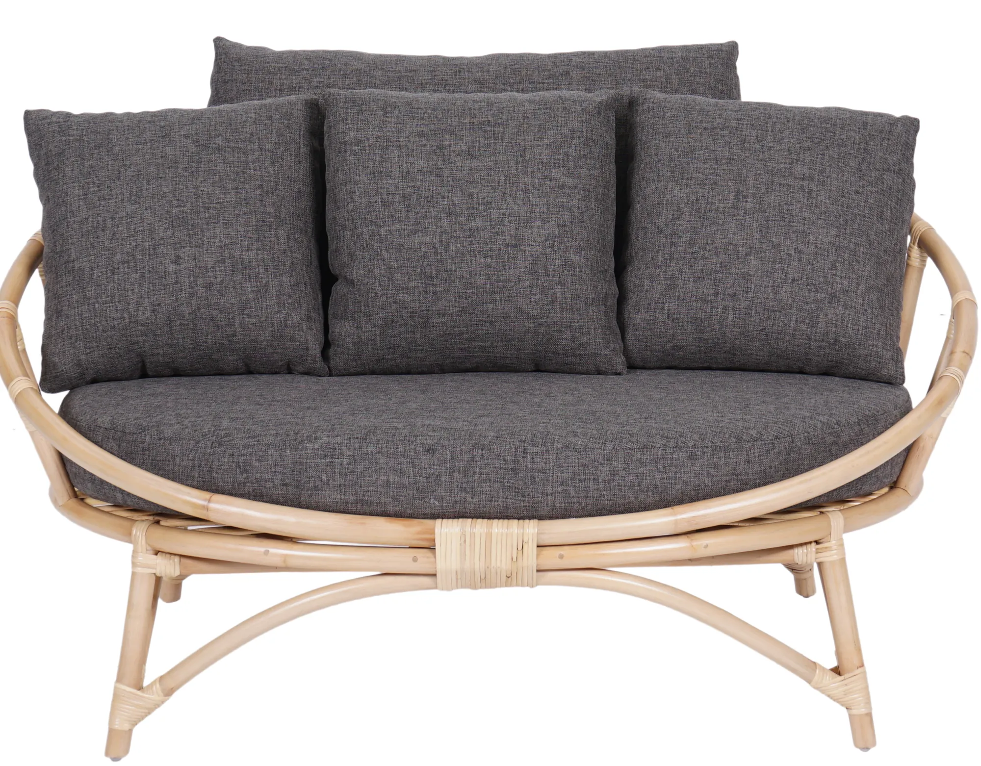 Moreland Muscat 2 pers. loungesofa mørkegrå