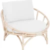 Homeville Muscat 1 pers. loungestol hvid