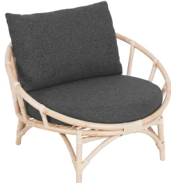 Homeville Muscat 1 pers. loungestol mørkegrå