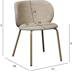 Furnhouse Nanna boucle beige