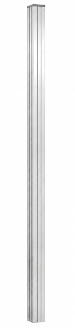 Workmann Nedgravningsstolpe 1 stk sølv 120cm komposithegn