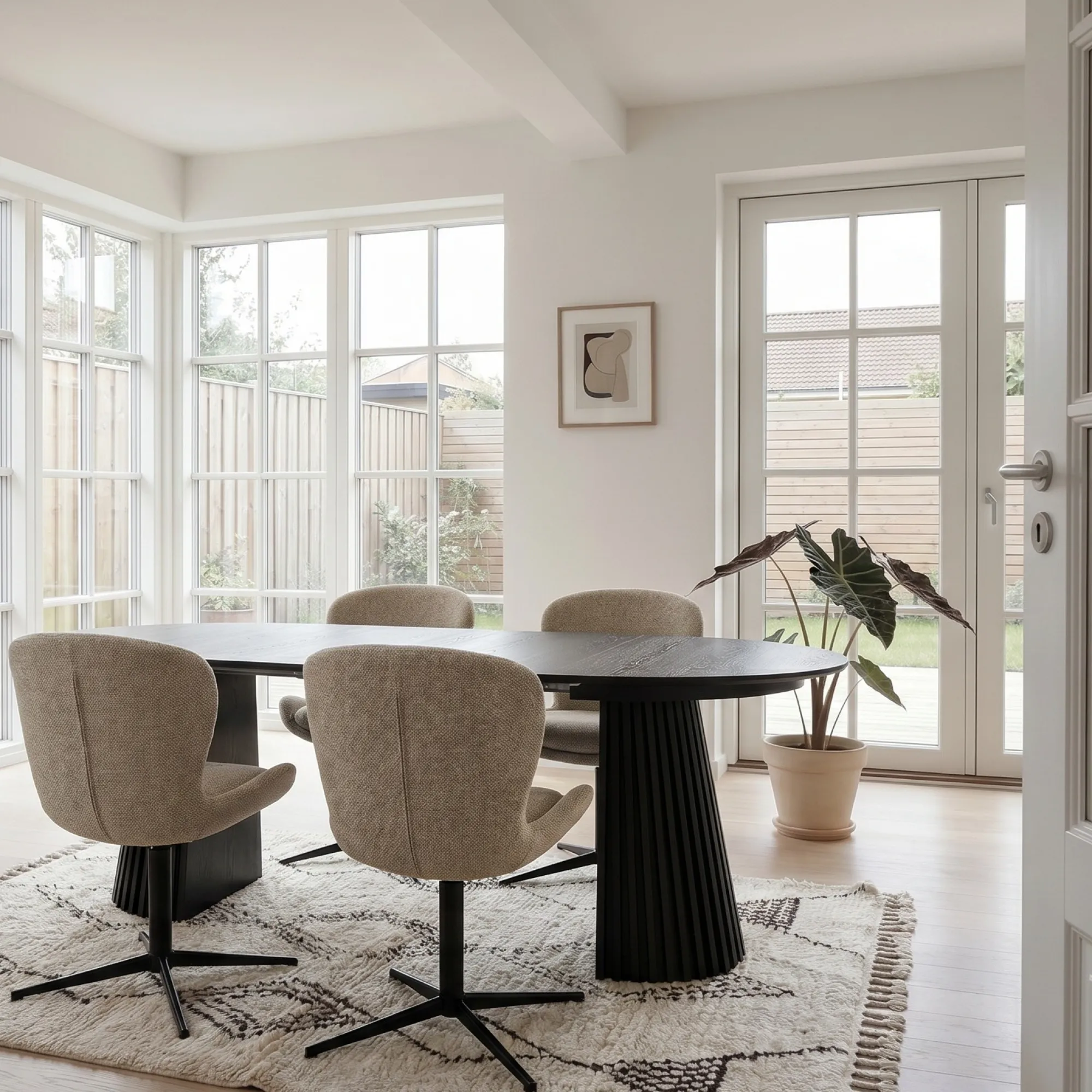 Furnhouse Nicklas med drejefunktion stof beige