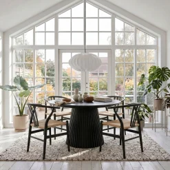 Furnhouse Nicoline sort eg/natur