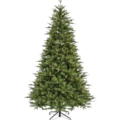 Homeville Nordisk juletræ med lys 240cm
