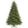 Homeville Nordisk juletræ med lys og timer 180cm