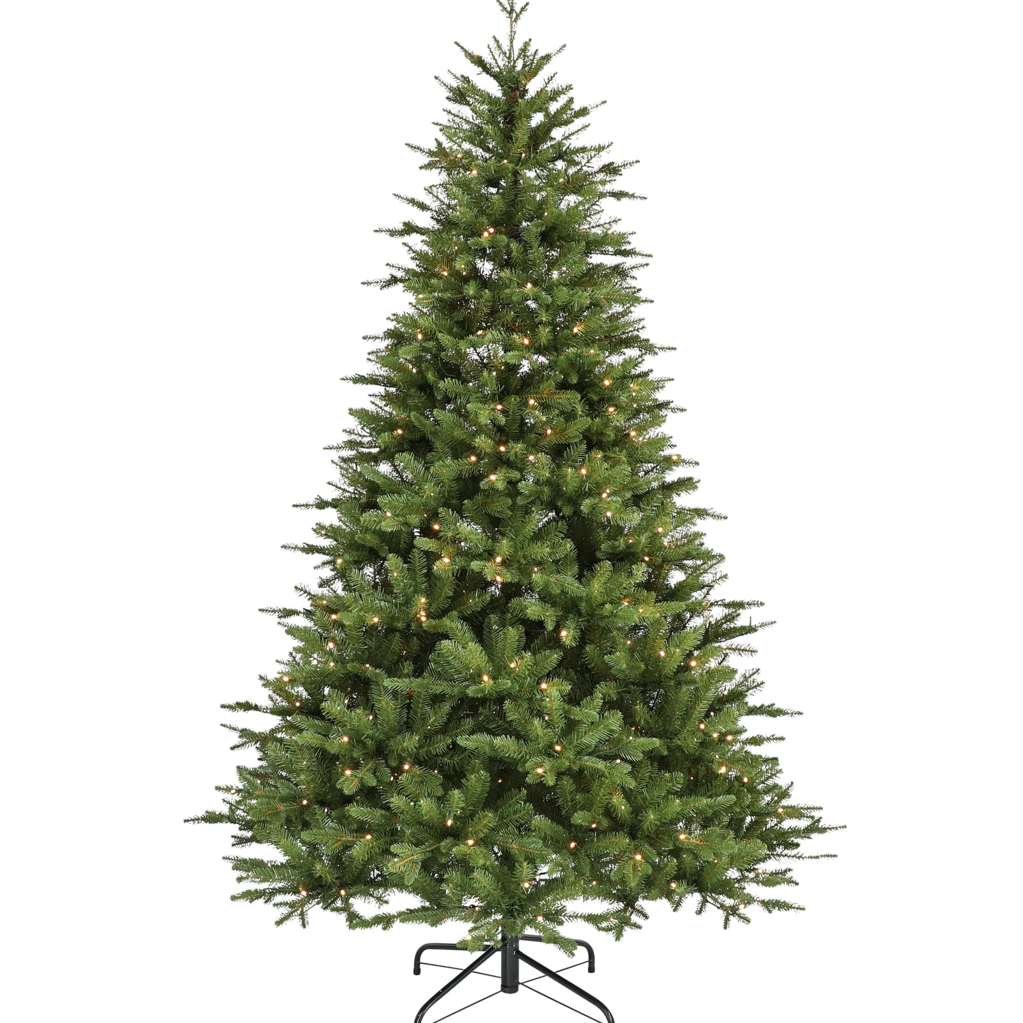 Homeville Nordisk juletræ med lys og timer 180cm
