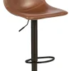 Homeville Olivia kunstlæder cognac/sort