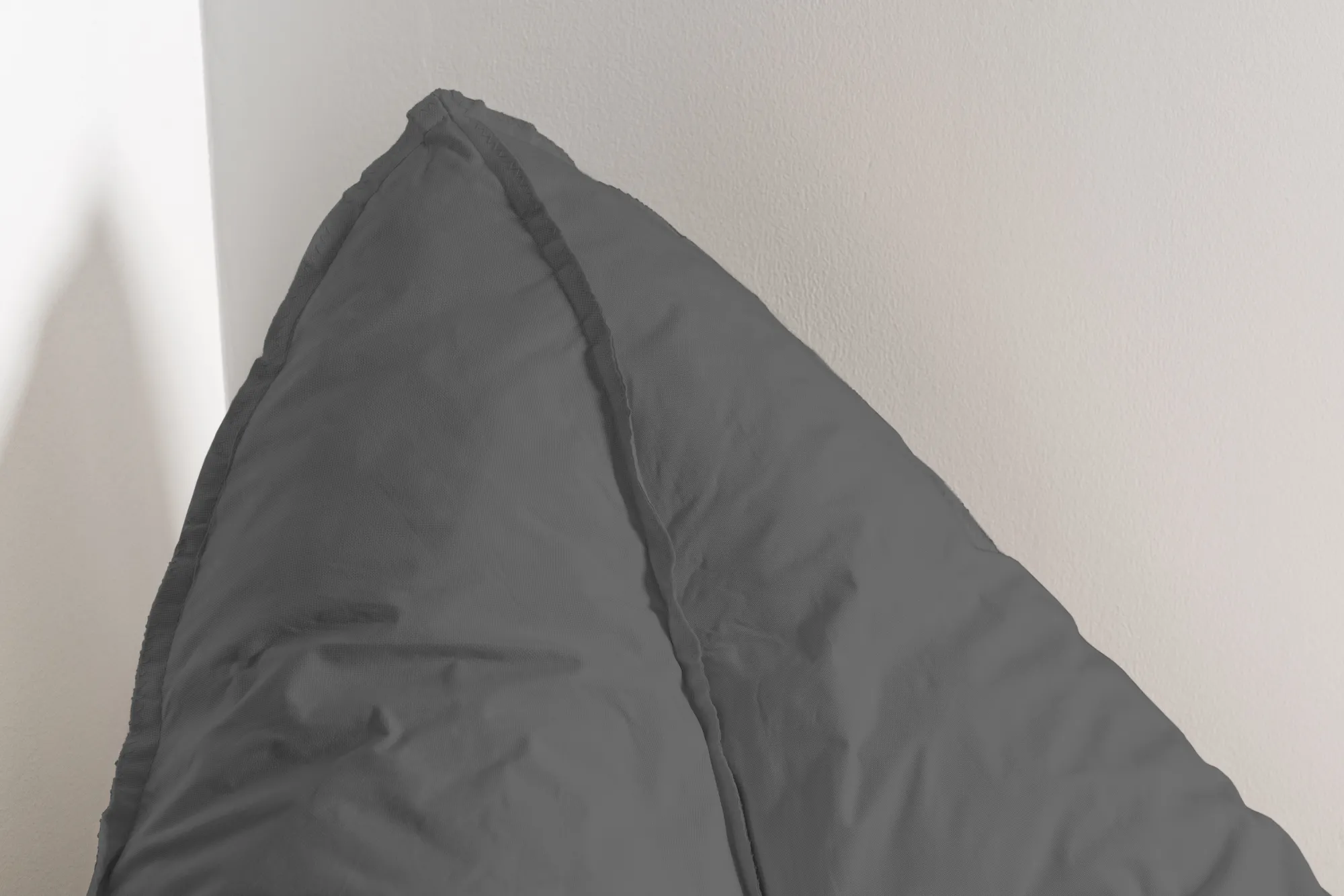 Homeville Oval sækkestol stof antracit