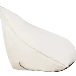 Homeville Oval sækkestol stof creme
