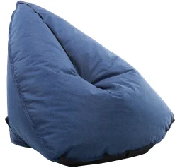 Homeville Oval sækkestol stof denim