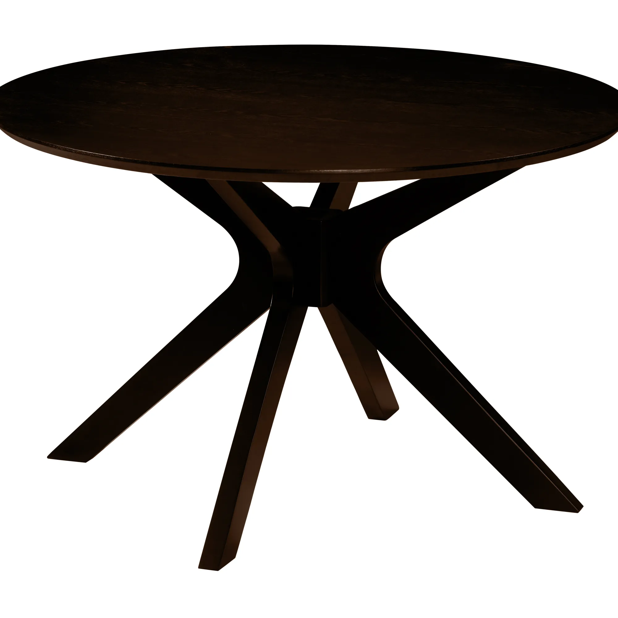 Homeville Palmi 120x120x75cm eg mørkebrun/mørkebrun