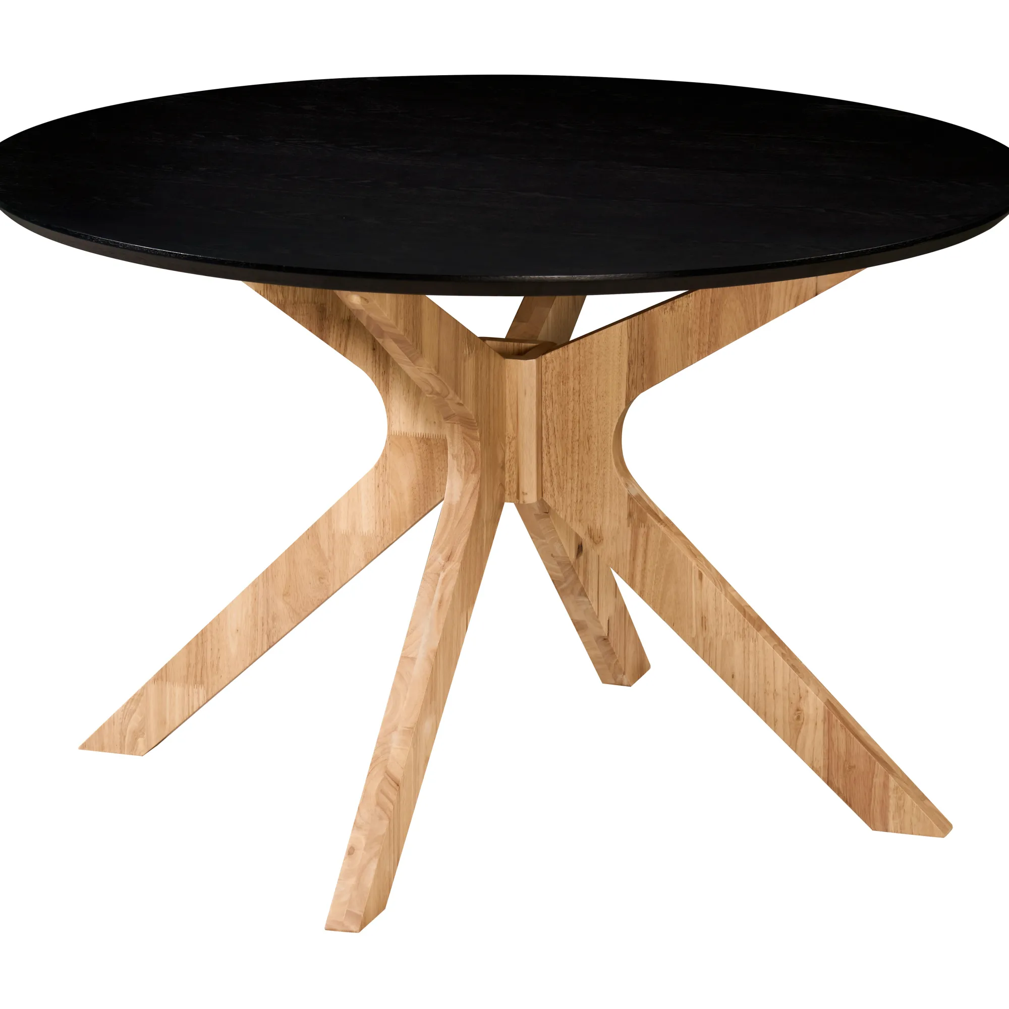 Homeville Palmi 120x120x75cm eg sort/natur