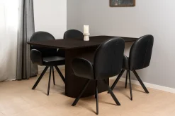 Homeville Paola 160x90x75cm eg mørkebrun/mørkebrun