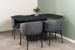 Homeville Paola 160x90x75cm eg smoked/smoked