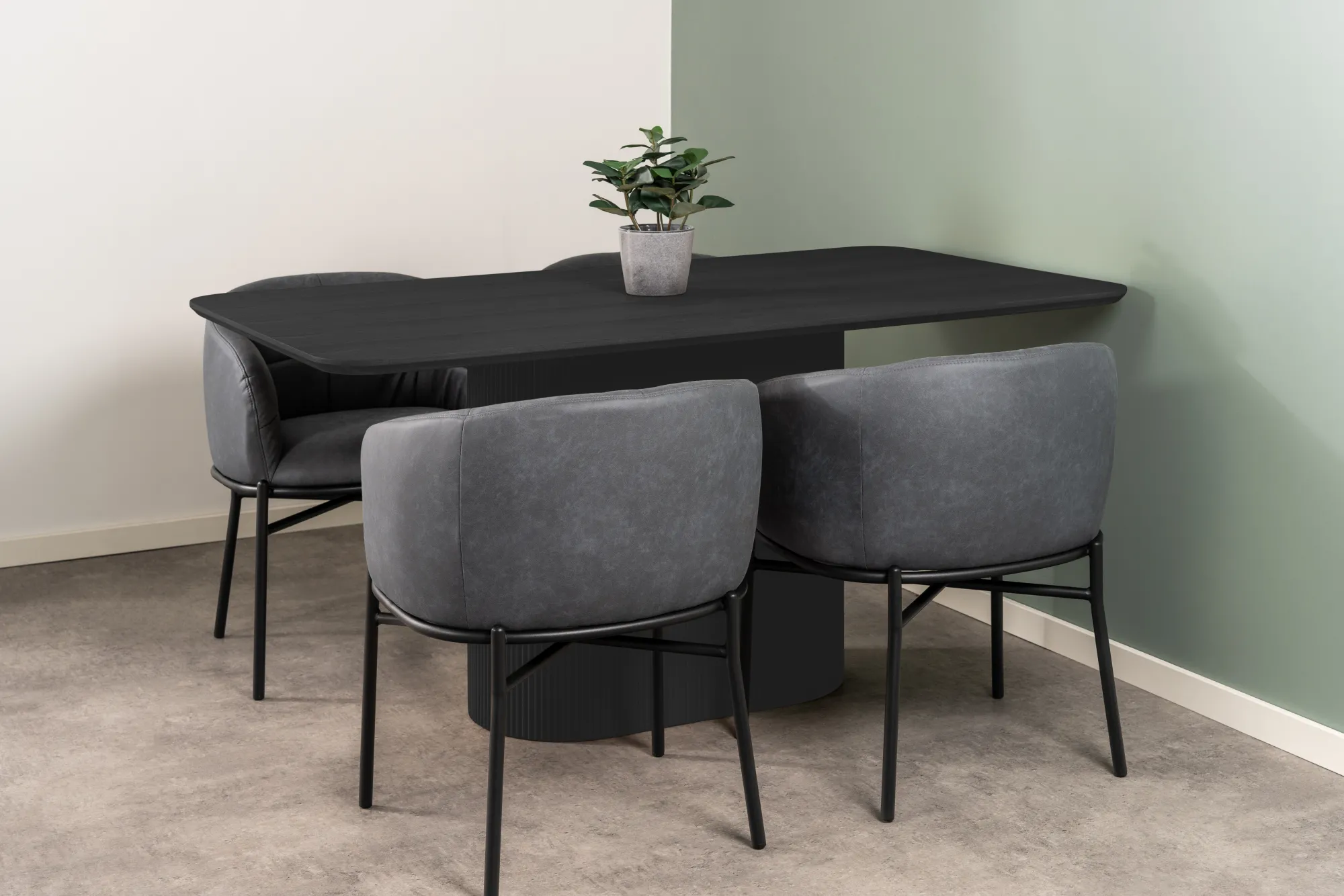 Homeville Paola 160x90x75cm eg smoked/smoked