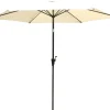 Moreland Parasol med vip beige 3m
