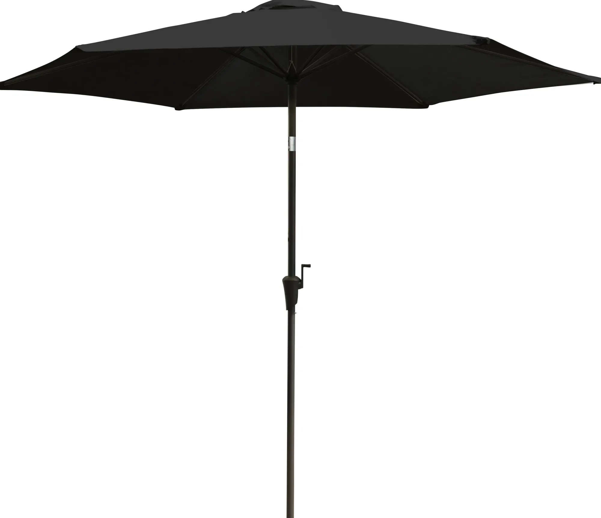 Moreland Parasol med vip sort 3m