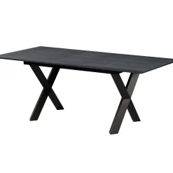 Homeville Pisa 185x90x75cm eg smoked/sort