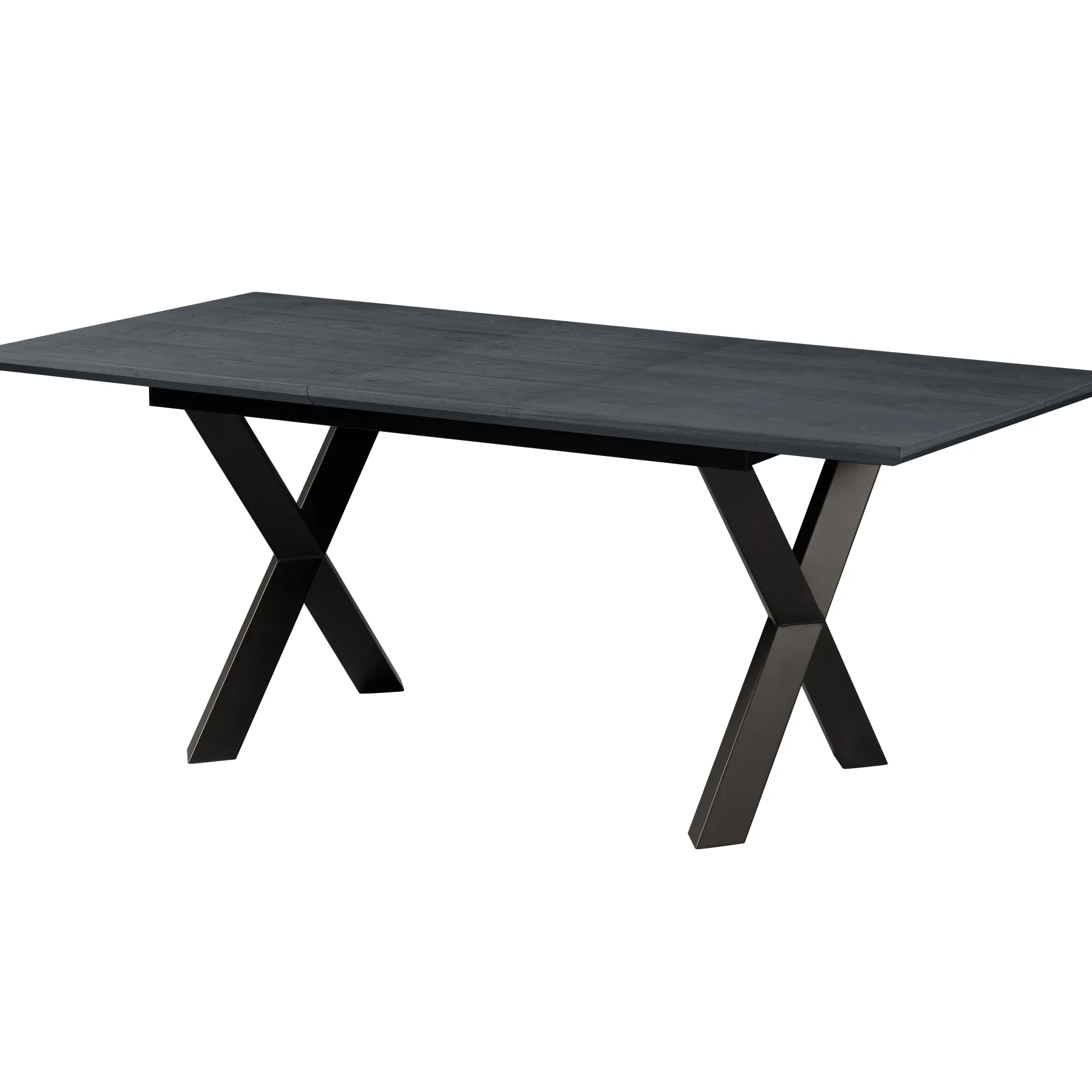 Homeville Pisa 185x90x75cm eg smoked/sort