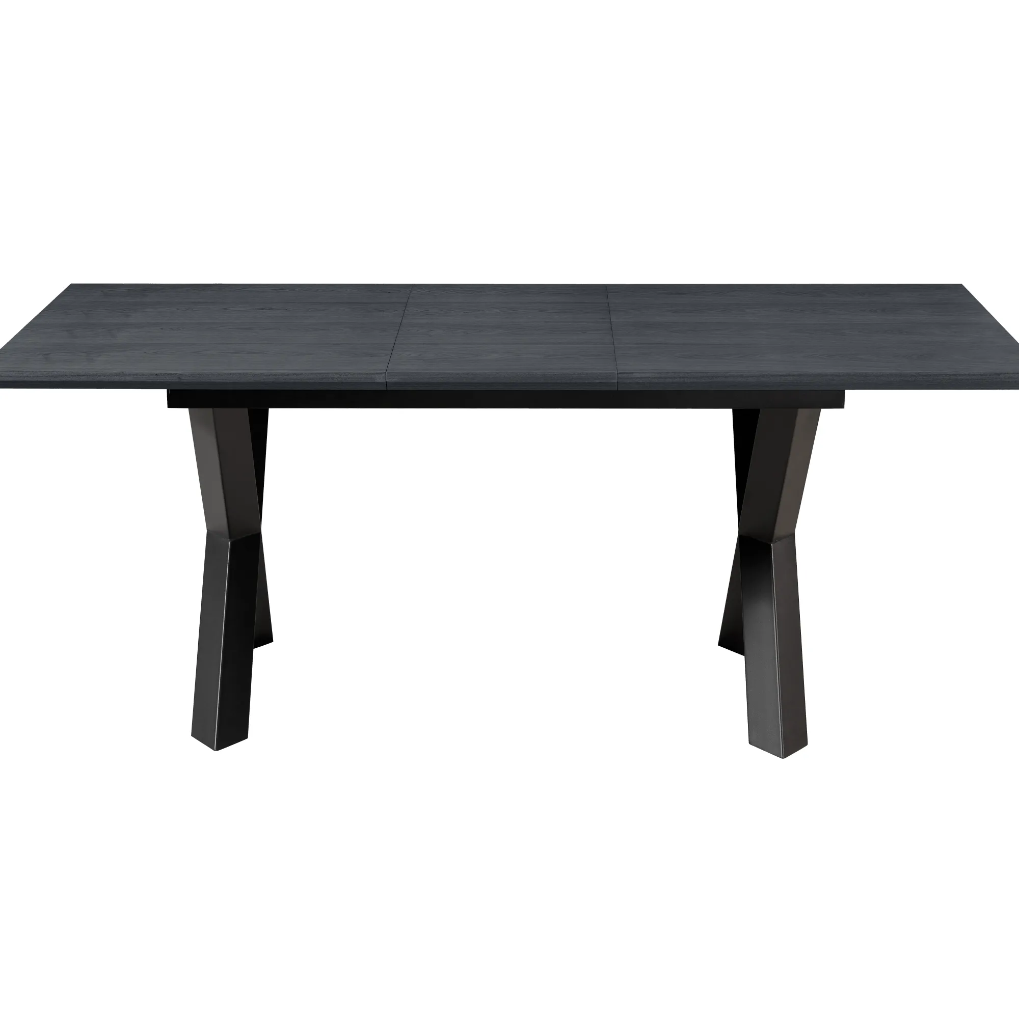 Homeville Pisa 185x90x75cm eg smoked/sort
