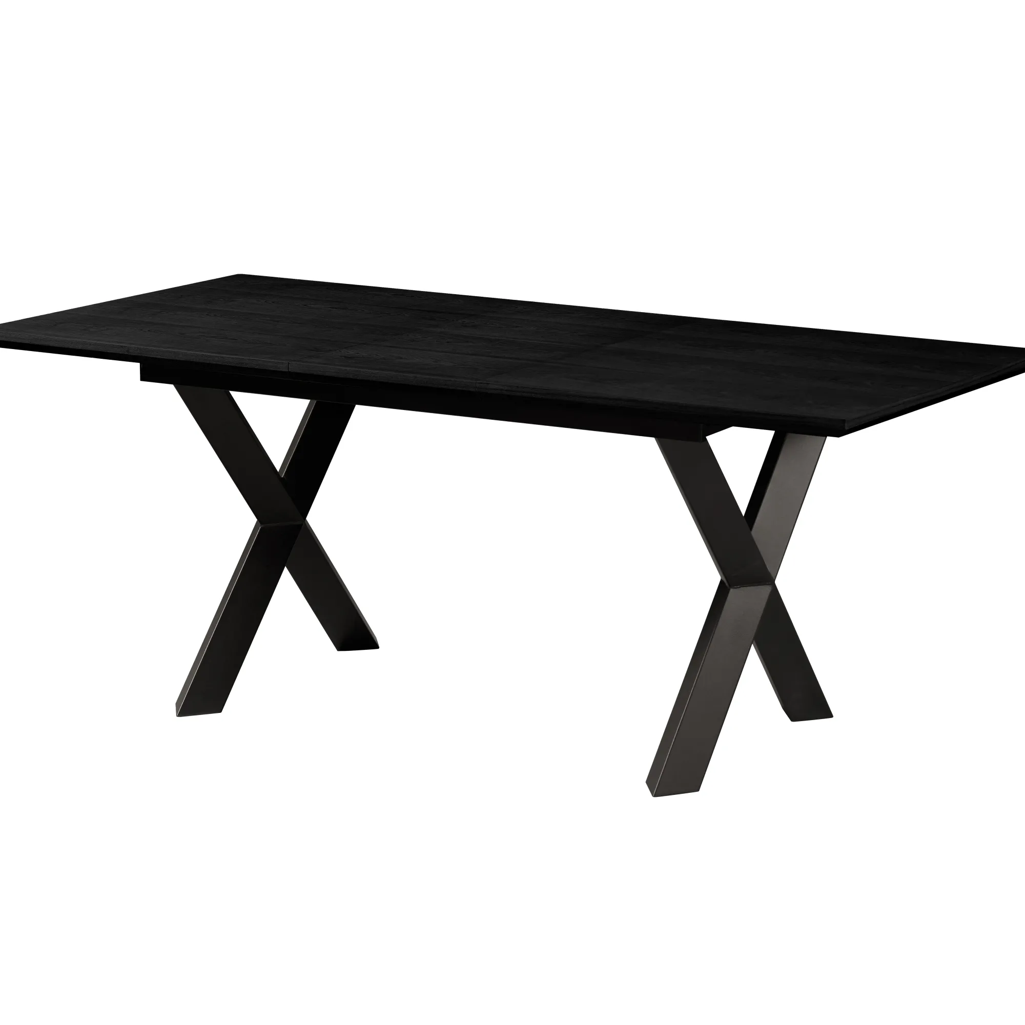 Homeville Pisa 185x90x75cm eg sort/sort