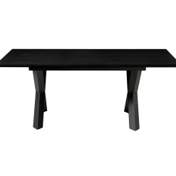 Homeville Pisa 185x90x75cm eg sort/sort