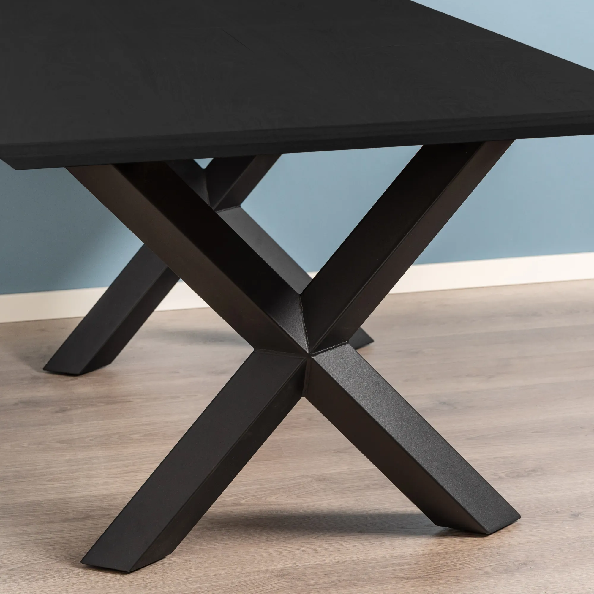 Homeville Pisa 185x90x75cm eg sort/sort