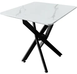 Homeville Pomena 50x50x55cm hvid/sort