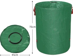 Moreland Pop-up affaldssæk grøn 120L