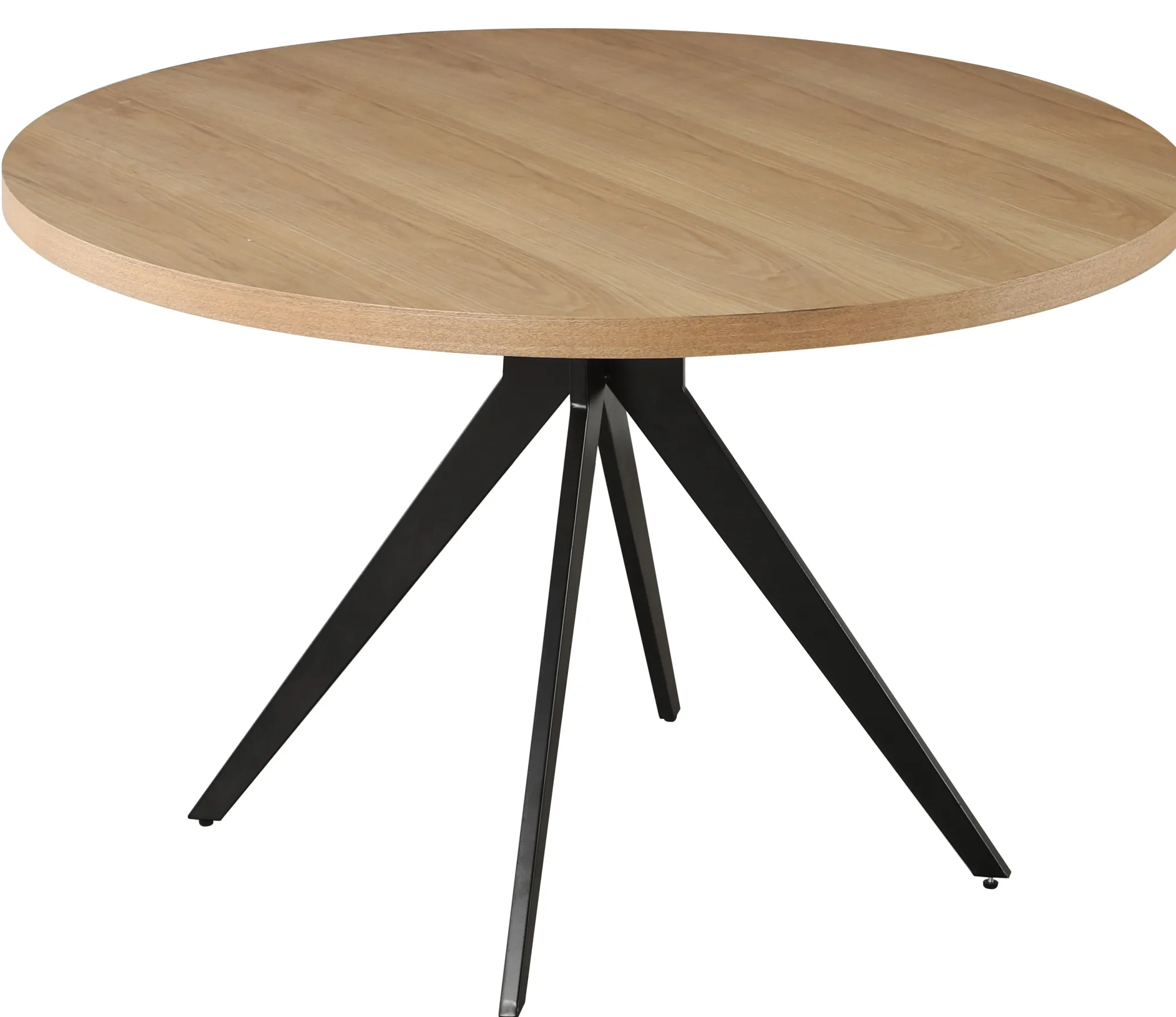Homeville Portofino med skråben 120x120x75cm natur/sort
