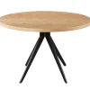 Homeville Portofino sildeben med skråben 120x120x75cm hvidolieret/sort
