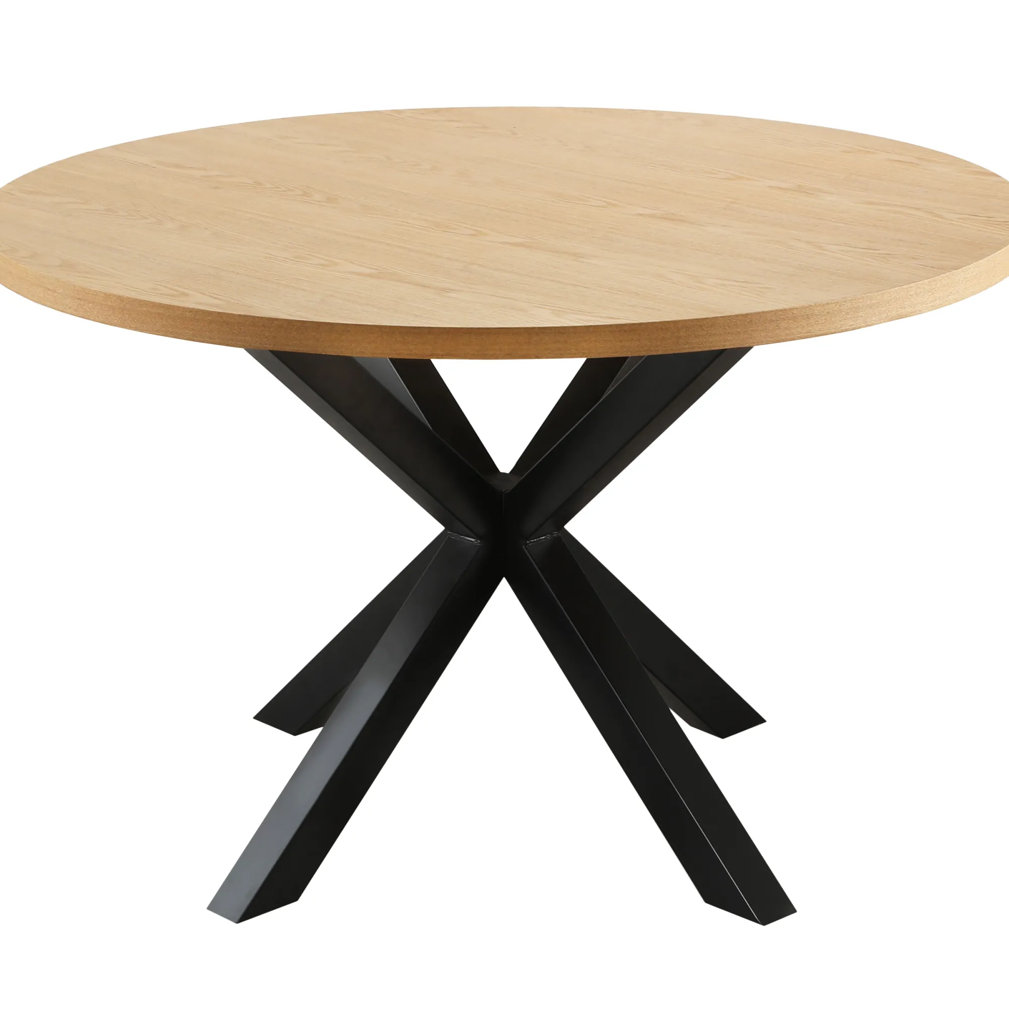 Homeville Portofino 120x120x75cm natur/sort
