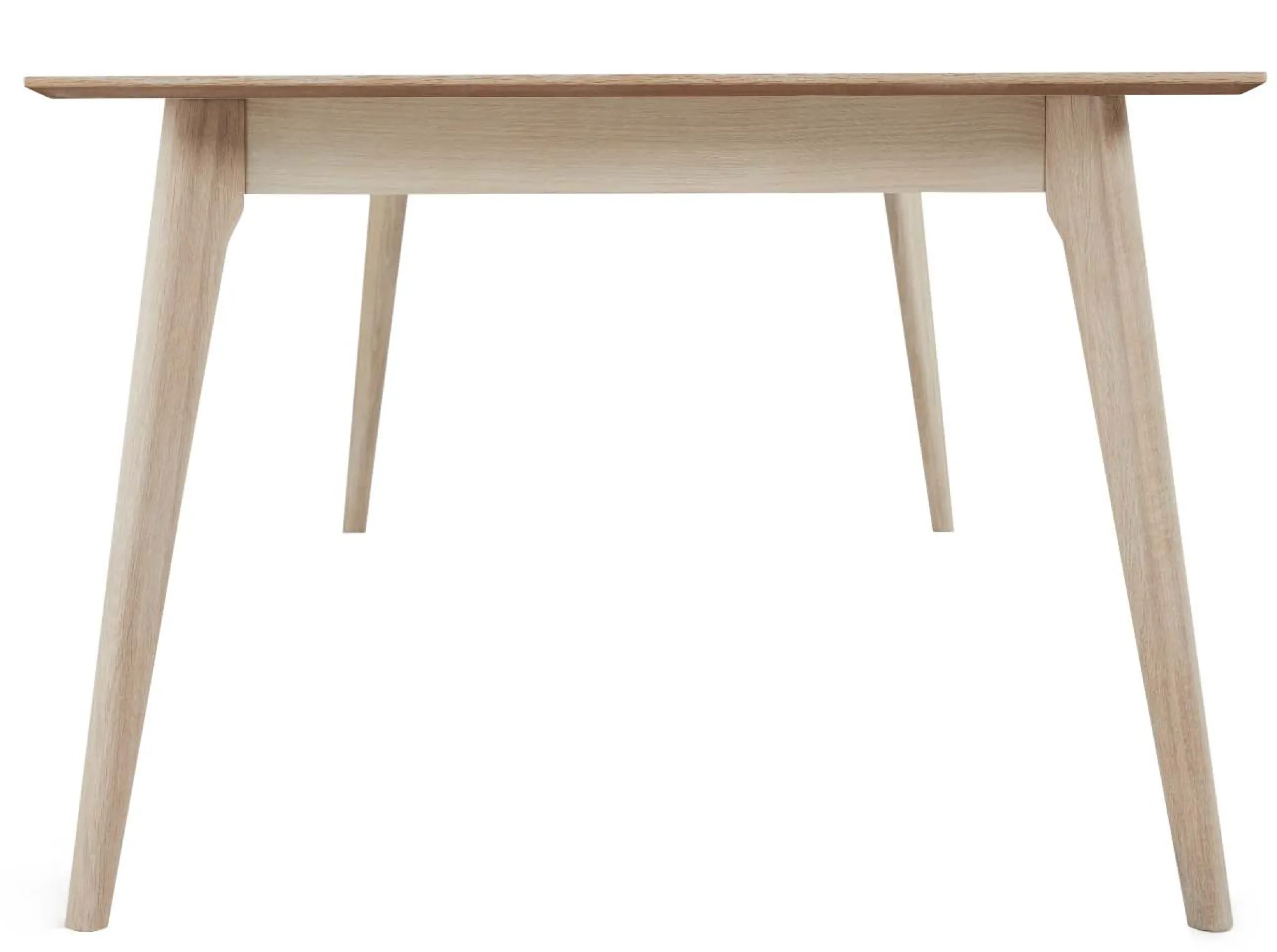 Furnhouse Porto 220x105x75cm eg hvidolieret/hvidolieret