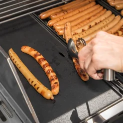 Heatus Premium gasgrill med 4 brændere og sideblus