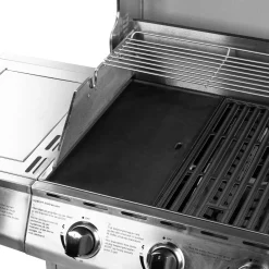Heatus Premium gasgrill med 4 brændere og sideblus