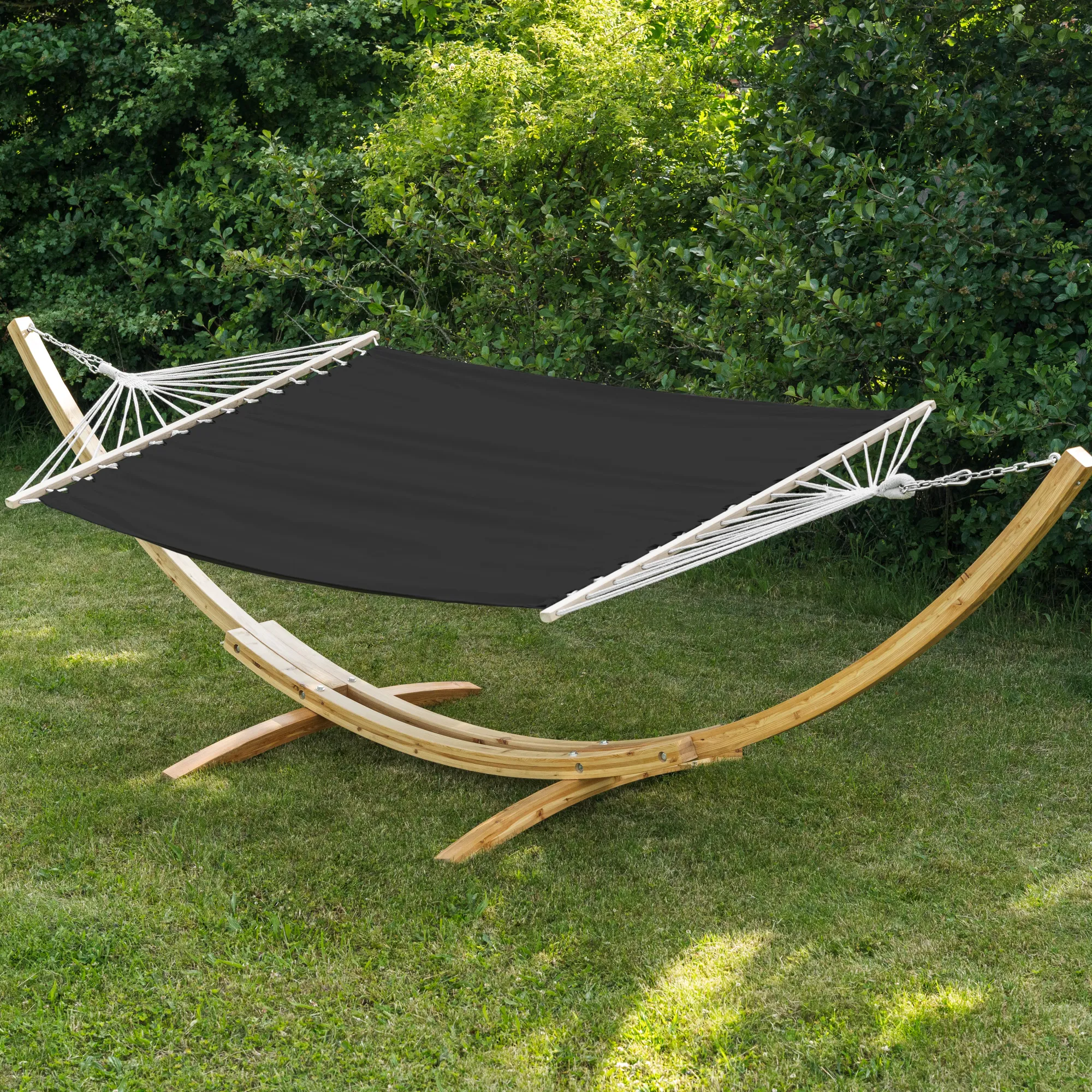 Moreland Premium hængekøje 200x150cm sort