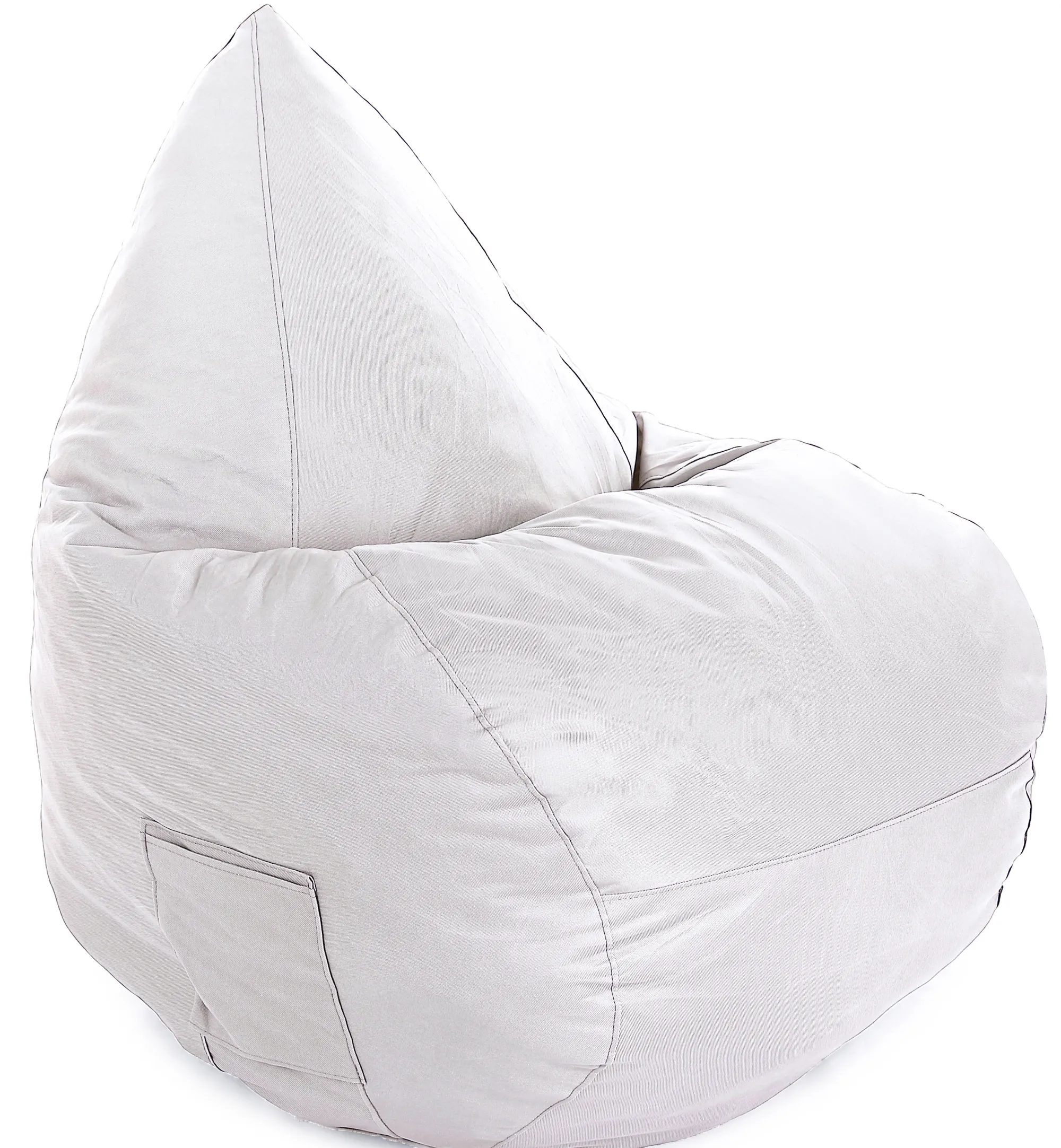 Homeville Premium oval sækkestol creme