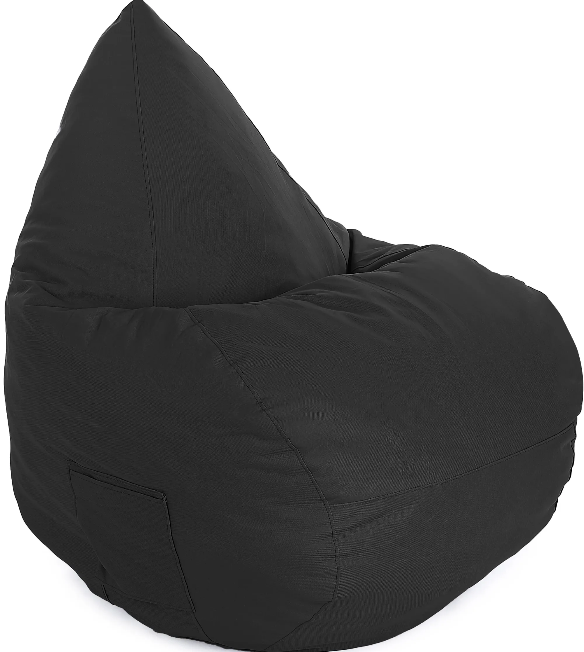Homeville Premium oval sækkestol sort