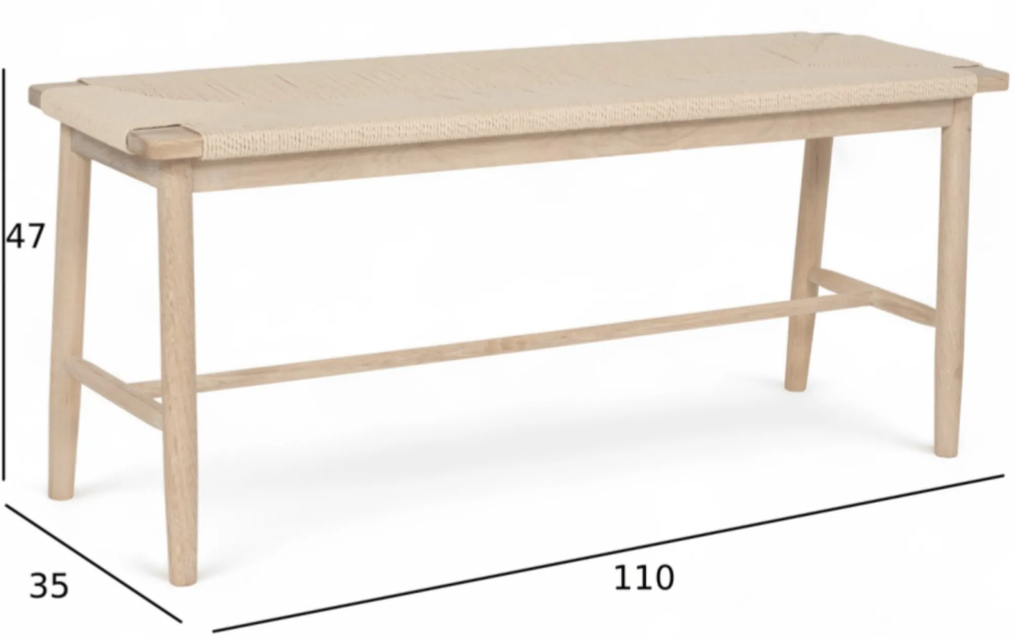 Furnhouse Prime eg hvidolieret/natur