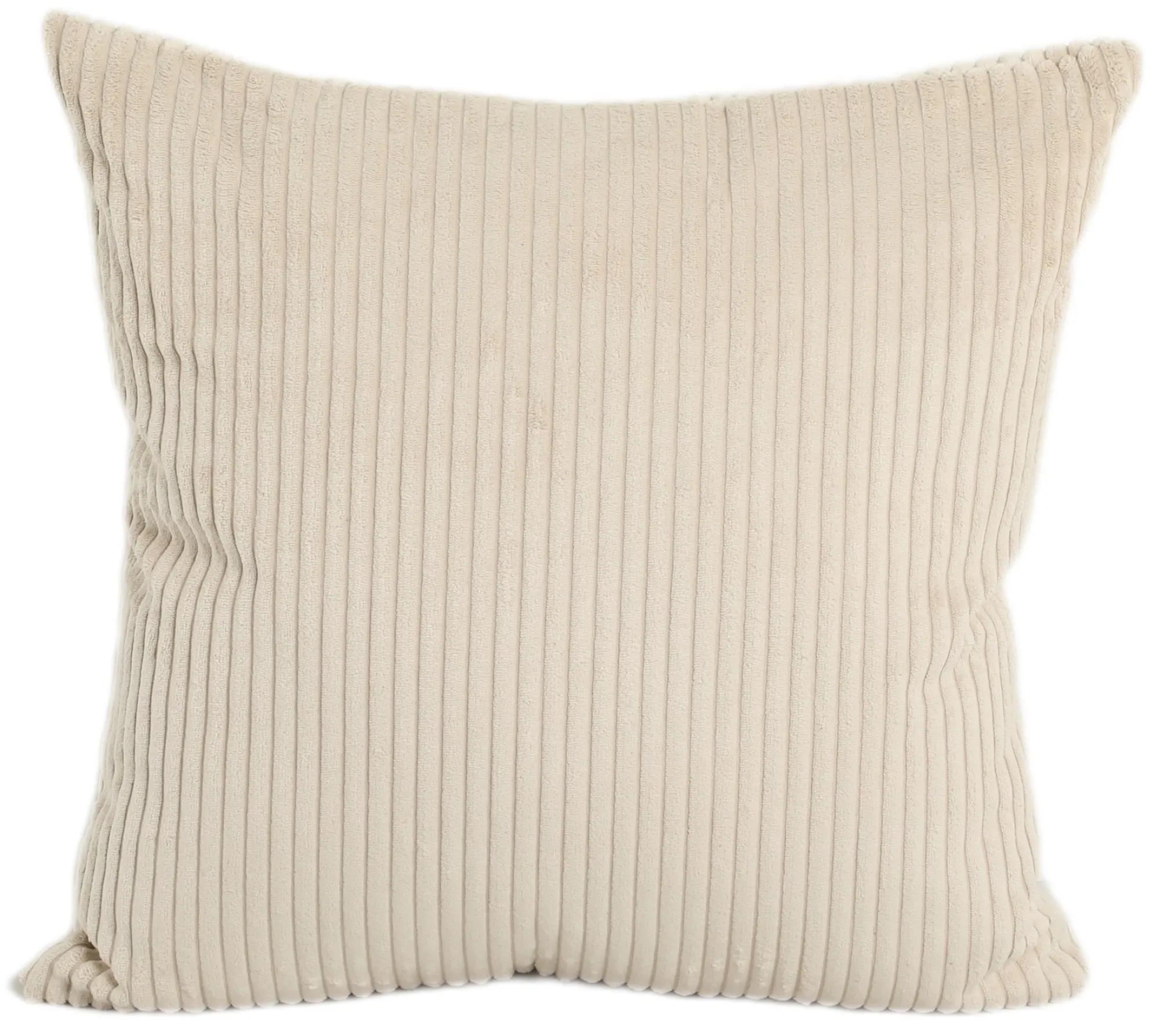 Homeville Pude fløjl beige 50x50cm
