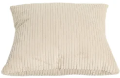 Homeville Pude fløjl beige 50x50cm