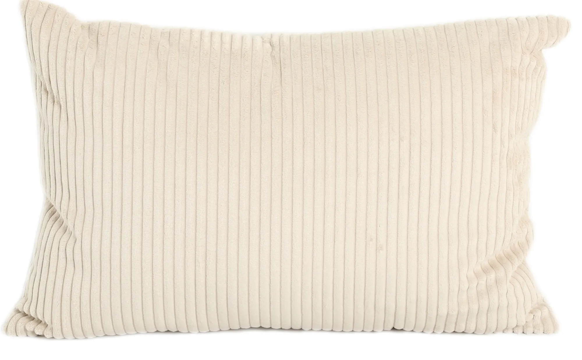 Homeville Pude fløjl beige 60x40cm